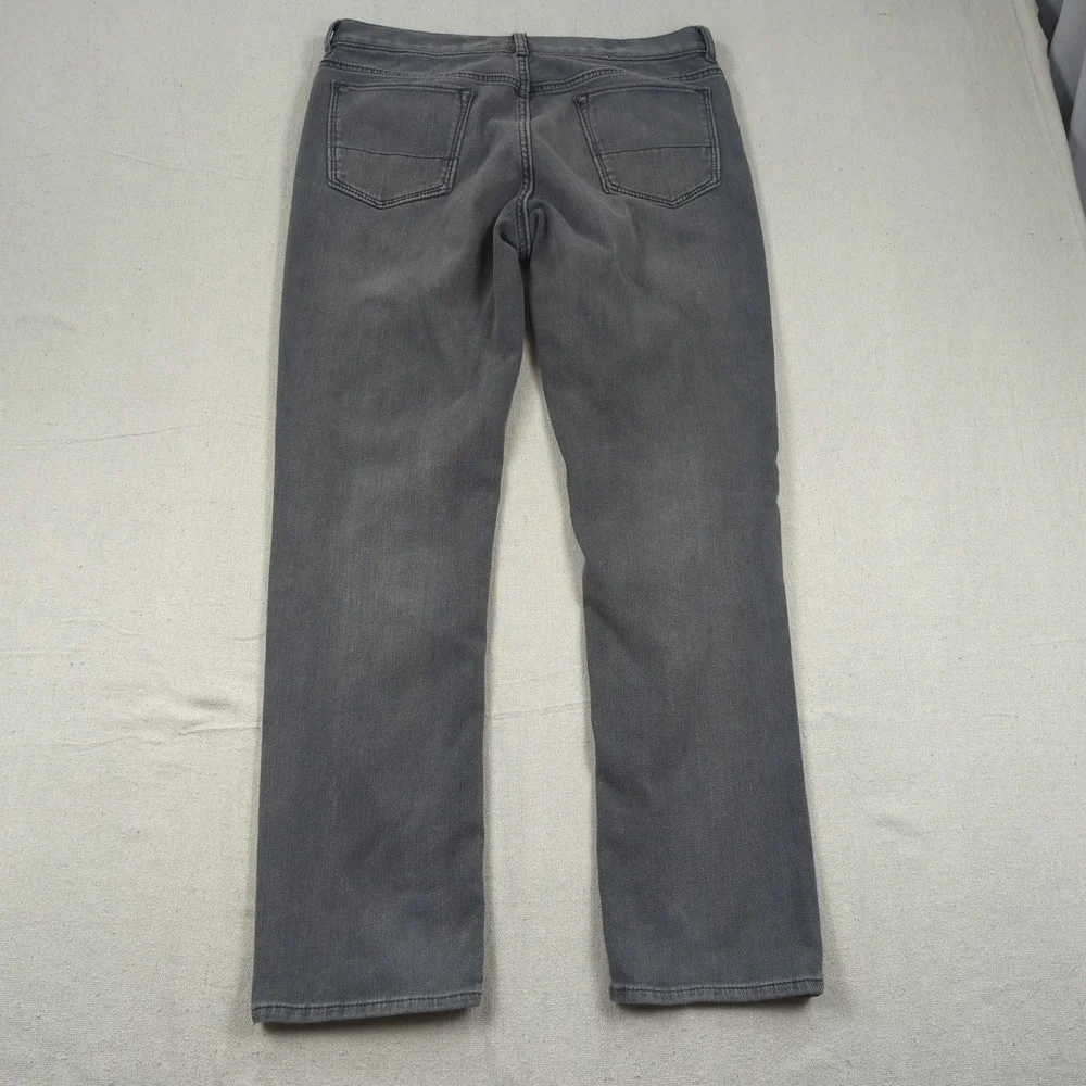 Banana Republic Jeans Mens 34x32 Black Traveler Slim Fit Casual